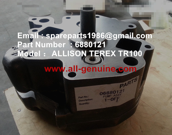 6880121 OIL PUMP ALLISON TRANSMISSION TR100 TR50 TR60 TR35 TR45 TR70