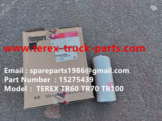 China 15275439 FILTER TEREX TR100 TR60 TR70 TR50 TR60 MINING QUARRY HAULER RIGID DUMP TRUCK OFF HIGHWAY ALLISON CUMMINS supplier
