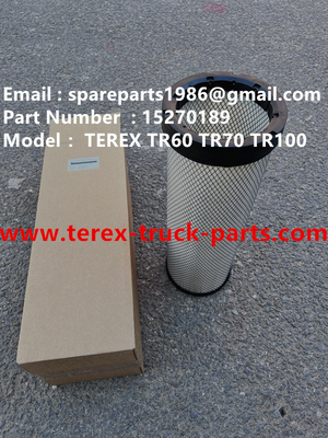 China TEREX 15270189 FILTER NHL DUMP TRUCK MINING QUARRY HAULER OFF HIGHWAY RIGID DUMP TR45 TR50 TR60 TR70 supplier