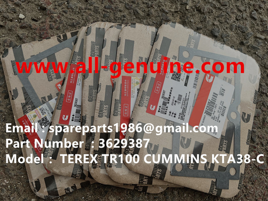 China 3629387 GASKET TEREX CUMMINS DUMP TRUCK  TR50 TR60 TR100 TR70 MINING HAULER OFF HIGHWAY RIGID DUMP TRUCK MT4400AC supplier