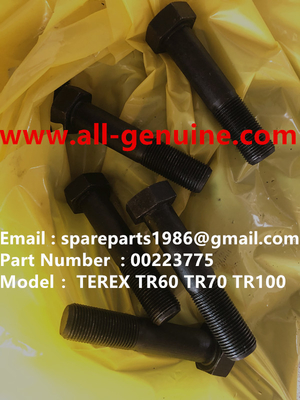 China TEREX 00223775 BOLT MINING QUARRY NHL RIGID DUMP TRUCK TR35 TR50 TR60 TR100 3303 3305B 3307 3311 supplier