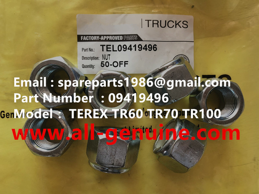 China TEREX 09419496 BOLT MINING QUARRY NHL RIGID DUMP TRUCK TR35 TR50 TR60 TR100 3303 3305B 3307 3311 supplier