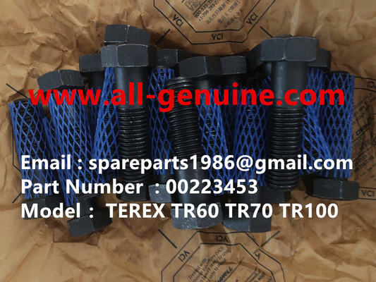China TEREX 00223453 BOLT  NHL DUMP TRUCK TR35 TR50 TR60 TR100 3305B 3305F 3303 3307 TR45 TR70 MT4400 supplier