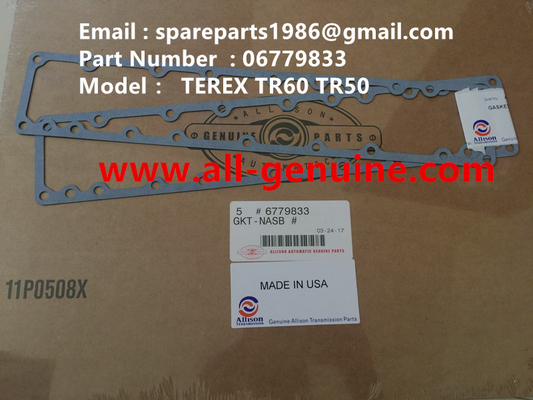 China ALLISON 6779833 GASKET TEREX NHL DUMP TRUCK MINING TR35 TR50 TR60 TR100 3305B 3305F 3303 3307 TR45 TR70 MT4400 supplier