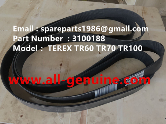 China TEREX 3100188 BELTTR100 TR60 REAR DRIVE SHAFT MINING NHL DUMP TRUCK supplier