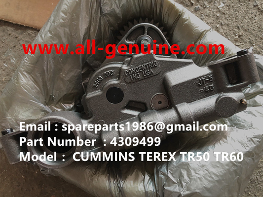 China 4309499 FUEL PUMP TEREX CUMMINS DUMP TRUCK  TR50 TR60 TR100 TR70 MINING HAULER OFF HIGHWAY RIGID DUMP TRUCK MT4400AC supplier