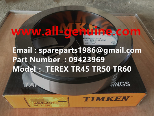 China TEREX 09423969 BEARING TIMKEN CUMMINS NHL RIGID DUMP TRUCK TR35 TR50 TR60 TR100 3303 3305B 3307 3311 supplier