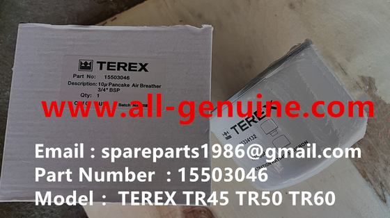 China TEREX 15503046 BREATHER OFF HIGHWAY NHL DUMP TRUCK TR35 TR50 TR60 TR100 3305B 3305F 3303 3307 TR45 TR70 MT4400 CUMMINS supplier