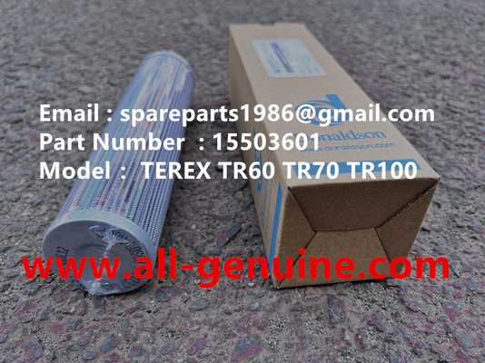 China TEREX 15503601 FILTER OFF HIGHWAY NHL DUMP TRUCK TR35 TR50 TR60 TR100 3305B 3305F 3303 3307 TR45 TR70 MT4400 CUMMINS supplier