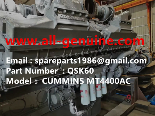 China QSK60 ENGINE CUMMINS GE 5GEB25A KOMATSU 730E 830E  TEREX UNIT RIG BUCYRUS MT4400AC MT5500 MT3600 NTE240 NTE260 supplier