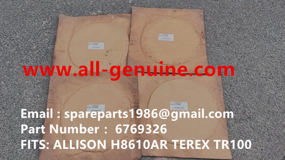 China 6769326 PLATE ALLISON PLATE 5GEB25A KOMATSU 730E 830E  TEREX UNIT RIG BUCYRUS MT4400AC MT5500 MT3600 NTE240 NTE260 supplier