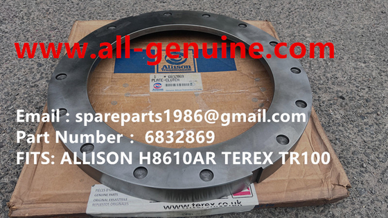 China 6832869 PLATE ALLISON PLATE 5GEB25A KOMATSU 730E 830E  TEREX UNIT RIG BUCYRUS MT4400AC MT5500 MT3600 NTE240 NTE260 supplier