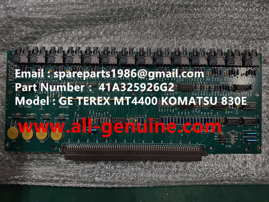 China 41A325926G2 CARD GE 730E 830E  TEREX UNIT RIG BUCYRUS MT4400AC MT5500 MT3600 NTE240 NTE260 supplier