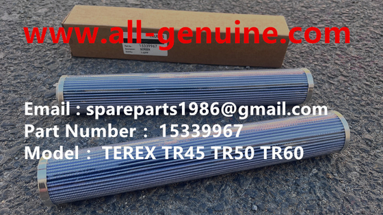 China 15339967 FILTER GE 730E 830E  TEREX UNIT RIG BUCYRUS MT4400AC MT5500 MT3600 NTE240 NTE260 supplier