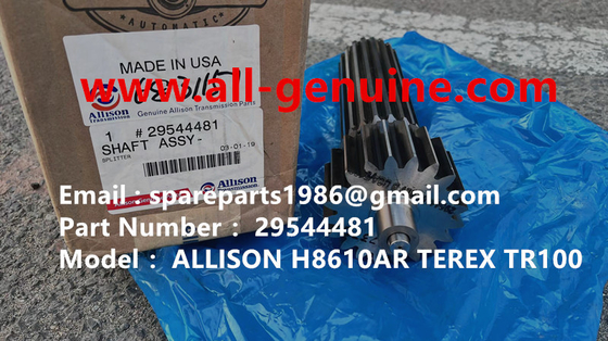 China 29544481 SHAFT TEREX DUMP TRUCK TR35 TR50 TR60 TR100 3305B 3305F 3303 3307 TR45 TR70 CUMMINS ALLISON UNIT RIG MT4400 supplier