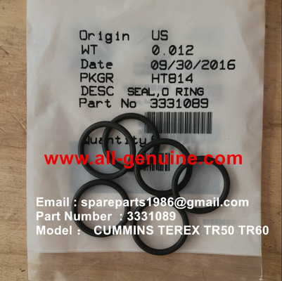 China CUMMINS 3331089 ENGINE TEREX 3331089 O RING NHL DUMP TRUCK MINING QUARRY TR45 TR50 TR60 TR70 supplier