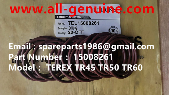 China 15008261 O RING 3305B/F/G/K TR35A TR45 TR50 TR60 TR70 TR100 TEREX NHL DUMP TRUCK TR100 HAULER TRUCK OFF HIGHWAY supplier