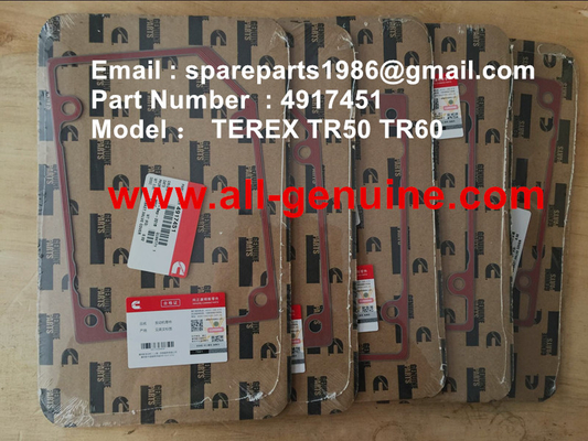China CUMMINS ENGINE TEREX 4917451 VALVE COVER GASKET NHL DUMP TRUCK MINING QUARRY TR45 TR50 TR60 TR70 supplier