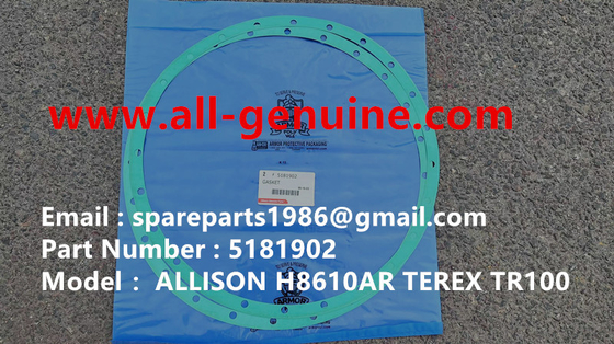 China 5181902 GASKET ALLISON TEREX NHL DUMP TRUCK TR35 TR50 TR60 TR100 3305B 3305F 3303 3307 TR45 TR70 MT4400 CUMMINS supplier