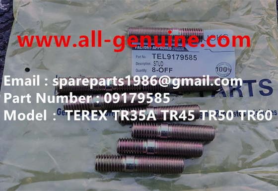 China 09179585 STUD TEREX TR50 TR60 TR70 TR100 TR45 3305F 3305B TR35A RIGID DUMP TRUCK MINING OFF HIGHWAY CUMMINS  ALLISON supplier