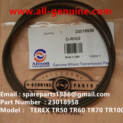 China ALLISON TRANSMISSION 23018958 O RING TEREX TR35A 3305F 3305G 3305K 3305B RTD GENUINE PARTS supplier