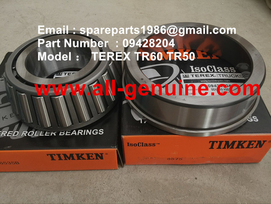 China TEREX 09428204 BEARING TIMKEN OFF HIGHWAY  NHL DUMP TRUCK TR35 TR50 TR60 TR100 3305B 3305F 3303 3307 TR45 TR70 MT4400 supplier