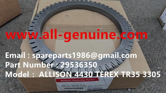 China 29536350 DISC ALLISON TEREX DUMP TRUCK  TA40 TR50 TR60 TR70 TR100A MT4400 MT3600 MT3700 MT5500 GE NTE240 NTE260 supplier