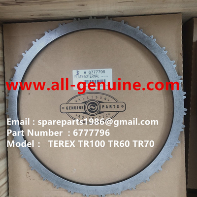 China 6777796 PLATE EXTERNAL ALLISON TEREX DUMP TRUCK  TA40 TR50 TR60 TR70 TR100A MT4400 MT3600 MT3700 MT5500 GE NTE240 NTE260 supplier