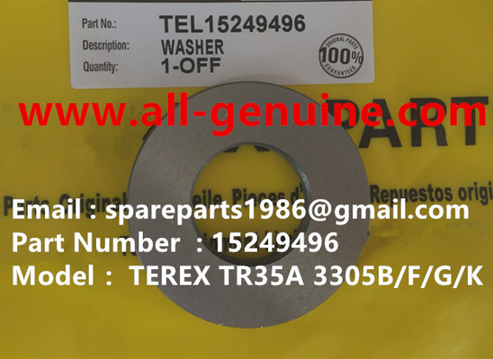 China TEREX 15249496 WASHER  MINING NHL DUMP TRUCK TR35 TR50 TR60 TR100 3305B 3305F 3303 3307 TR45 TR70 MT4400 supplier