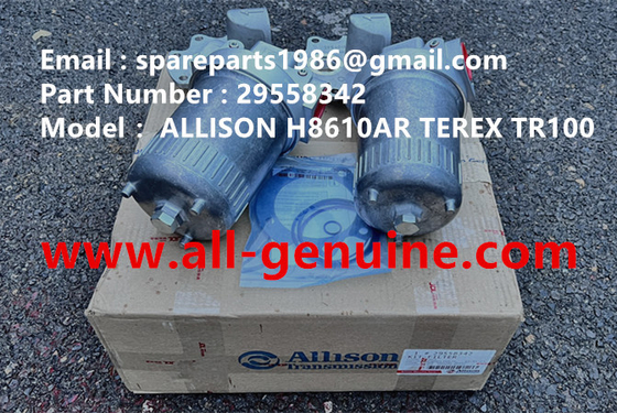 China 29558342 FILTR ASSY ALLISON TEREX DUMP TRUCK  TA40 TR50 TR60 TR70 TR100A MT4400 MT3600 MT3700 MT5500 GE NTE240 NTE260 supplier