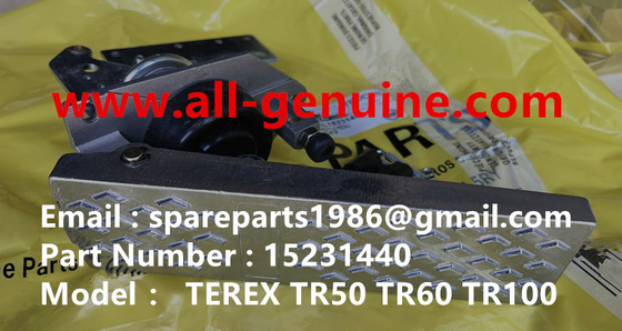 China 15231440 PEDAL TEREX 3305F 3305G 3305B 3305K RIGID DUMP TRUCK MINING OFF HIGHWAY CUMMINS ENGINE  ALLISON TRANSMISSION supplier