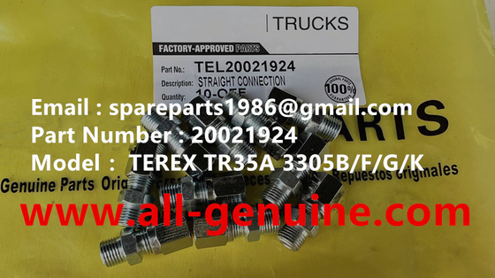 China 20021924 CONNECTOR TEREX NHL RIGID DUMP TRUCK TR35 TR50 TR60 TR100 3305B 3305F 3303 3307 TR45 TR70 MT4400 supplier