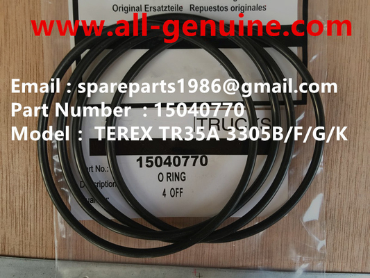 China TEREX 15040770 O RING  MINING NHL DUMP TRUCK TR35 TR50 TR60 TR100 3305B 3305F 3303 3307 TR45 TR70 MT4400 supplier