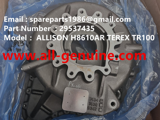 China 29537435 ALLISON REAR COVER TEREX 3303 3305 3307 TR35A TR50 TR60 TR100 DUMP TRUCK UNIT RIG MT3300 MT3600 MT3700 MT4400 supplier