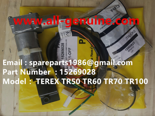 China 15269028 KIT 24V VALVE TEREX NHL TR50 TR60 TR45 TR70 MINING DUMP TRUCK GENUINE supplier