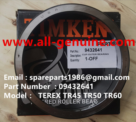 China 09432641 CUP BEARING TIMKEN TEREX NHL TR50 TR60 TR45 TR70 MINING DUMP TRUCK GENUINE supplier