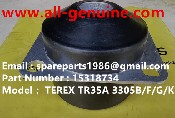China 15318734 TEREX NHL SANY RIGID DUMP TRUCK SHOCK PAD 3303 3307 3304 TR35 TR50 TR60 TR100 MT4400 UNIT RIG ALLISON CUMMINS supplier