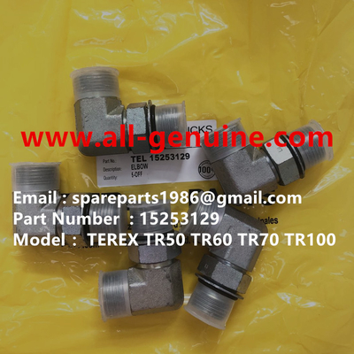 China 15253129 ELBOW TEREX DUMP TRUCK TR35 TR50 TR60 TR100 3305B 3305F 3303 3307 TR45 TR70 MT4400 supplier