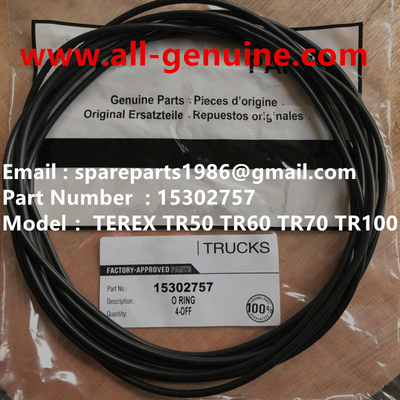 China TEREX 15302757 O RING OFF HIGHWAY NHL DUMP TRUCK TR35 TR50 TR60 TR100 3305B 3305F 3303 3307 TR45 TR70 MT4400 CUMMINS supplier