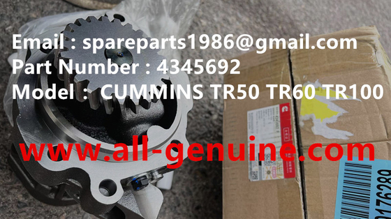 China 4345692 OIL PUMP CUMMINS TURBO CHARGER  TEREX TR100 MINING RIGID DUMP TRUCK OFF HIGHWAY TRUCK GENUINE PARTS supplier