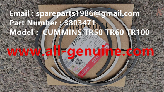 China 3803471 PISTON RING SET CUMMINS TEREX TR100 MINING RIGID DUMP TRUCK OFF HIGHWAY TRUCK GENUINE PARTS supplier