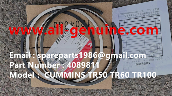 China 4089811  PISTON RING SET CUMMINS TEREX TR100 MINING RIGID DUMP TRUCK OFF HIGHWAY TRUCK GENUINE PARTS supplier