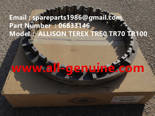 China 6833146 ANCHOR CLUTCH ALLISON H8610AR TEREX NHL DUMP TRUCK TR35 TR50 TR60 TR100 3305B 3305F 3303 3307 TR45 TR70 MT4400 supplier