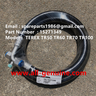 China TEREX 15271349 HOSE  MINING DUMP TRUCK NHL TR35 TR50 TR60 TR100 3305B 3305F 3303 3307 TR45 TR70 MT4400 CUMMINS ALLISON supplier