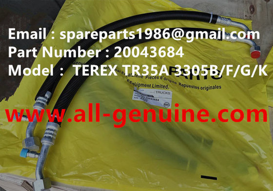 China 20043684 HOSE  TEREX MINING DUMP TRUCK NHL TR35 TR50 TR60 TR100 3305B 3305F 3303 3307 TR45 TR70 MT4400 CUMMINS ALLISON supplier
