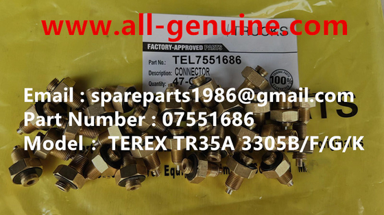China 7551686 CONNECTOTEREX MINING DUMP TRUCK NHL TR35 TR50 TR60 TR100 3305B 3305F 3303 3307 TR45 TR70 MT4400 CUMMINS ALLISON supplier