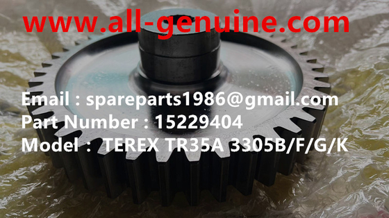 China 15229404 GEAR TEREX DUMP TRUCK TR35 TR50 TR60 TR100 3305B 3305F 3303 3307 TR45 TR70 MT4400 CUMMINS ALLISON supplier