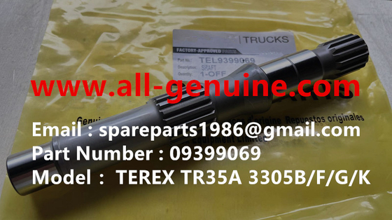 China 9399069 SHAFTTEREX SANY RIGID DUMP TRUCK CABLE 3305F 3303 3307 3304 TR35 TR50 TR60 TR100 MT4400 UNIT RIG ALLISON CUMMINS supplier