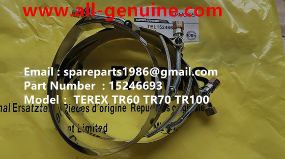 China 15246693 CLAMP TEREX TR50 TR60 TR70 TR100 TR45 3305F 3305B TR35A RIGID DUMP TRUCK MINING OFF HIGHWAY CUMMINS  ALLISON supplier