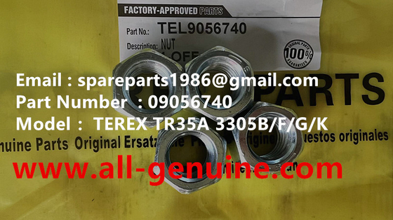 China 09056740 NUT  TEREX MINING QUARRY NHL RIGID DUMP TRUCK TR35 TR50 TR60 TR100 3303 3305B 3307 3311 supplier
